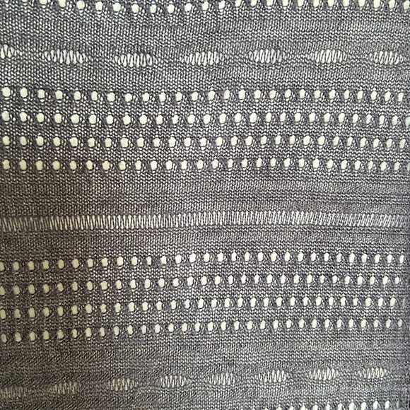 EUC H&M Open Front Navy Blue Silk Blend Cardigan size S - Picture 11 of 13